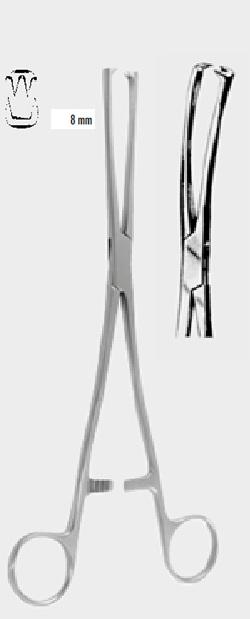 Щипці тенакулум МЮЗЬО (MUSEUX), 2х2 зубці, 8 мм (mm), прямі